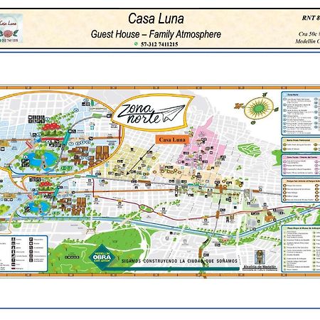Casa Luna -Estrategica Ubicacion- ميديلين المظهر الخارجي الصورة