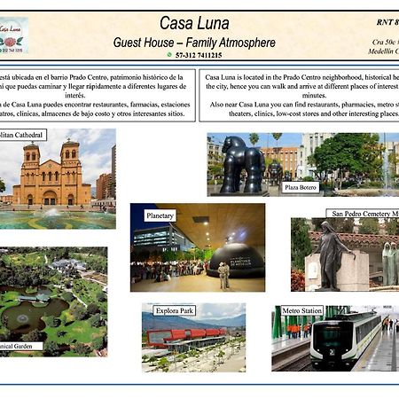 Casa Luna -Estrategica Ubicacion- ميديلين المظهر الخارجي الصورة